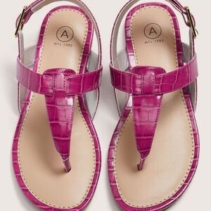 10 - Addition Elle | Wide Ankle Strap Thong Sandal